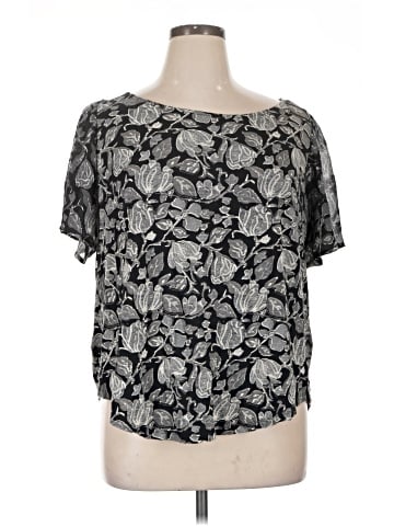 Lucky Brand Short Sleeve Blouse (view 1)