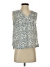 Lucky Brand Blue Sleeveless Blouse Size XS - photo 1