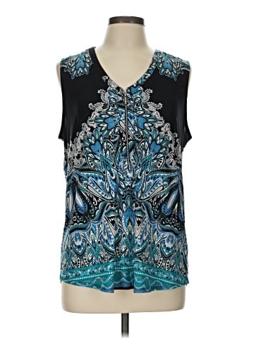INC International Concepts Sleeveless Blouse (view 1)