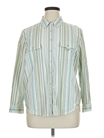 Liz & Me Long Sleeve Button-Down Shirt (view 1)