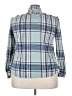 Eden & Olivia 100% Polyester Plaid Blue Long Sleeve Blouse Size 2X - photo 2
