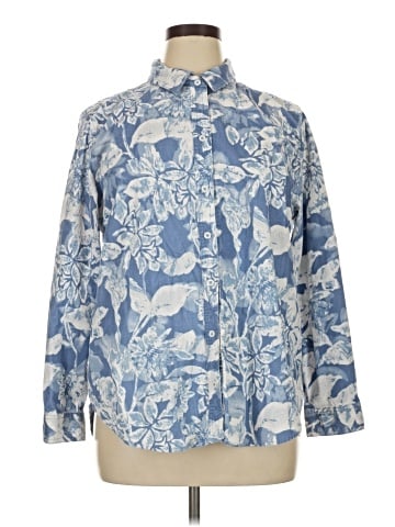 Chico's Long Sleeve Button-Down Shirt (view 1)