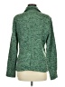 Lands' End 100% Polyester Tweed Green Blazer Size M - photo 2