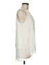 Alfani 100% Polyester Ivory Sleeveless Blouse Size 6 - photo 4