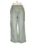 St. John's Bay 100% Cotton Green Cargo Pants Size 14 - photo 2