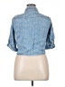 Guess Blue 3/4 Sleeve Button-Down Shirt Size XL - photo 2
