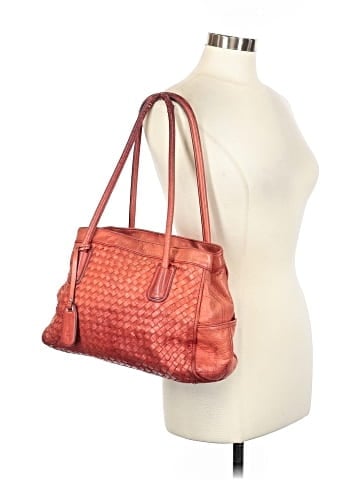 B Makowsky Leather Tote (view 2)