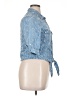 Guess Blue 3/4 Sleeve Button-Down Shirt Size XL - photo 4