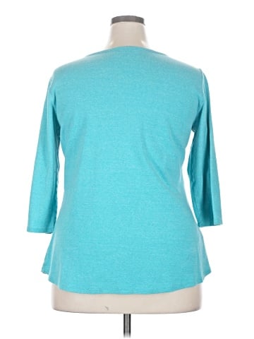 Eddie Bauer 3/4 Sleeve T-Shirt (view 2)