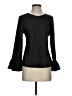 J.Crew 100% Polyester Black Long Sleeve Blouse Size XS - photo 1