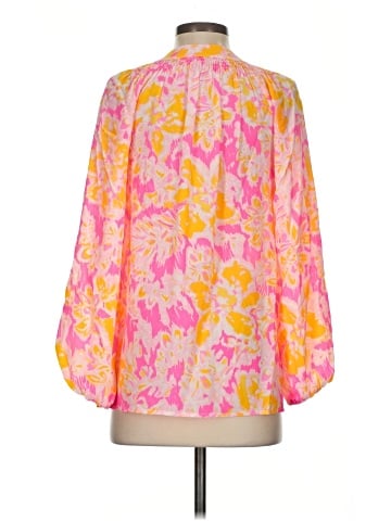 Lilly Pulitzer 3/4 Sleeve Silk Top (view 2)
