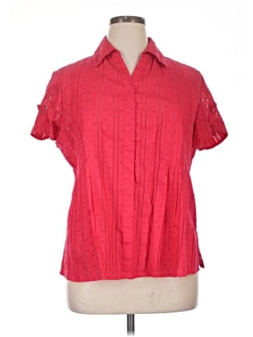 Coldwater Creek Short Sleeve Blouse (view 1)