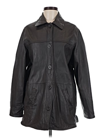 Leather Elements Coat (view 1)