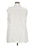 Lands' End White Sleeveless Button-Down Shirt Size 18W - photo 2