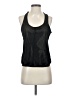 Parker 100% Leather Black Sleeveless Top Size XS - photo 1