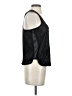 Parker 100% Leather Black Sleeveless Top Size XS - photo 4