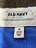 Old Navy Solid Blue Shorts Size 14 - photo 3