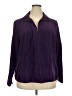 DressBarn 100% Cotton Purple Jacket Size 18 - photo 1
