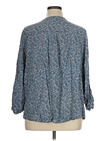 Suzanne Betro 3/4 Sleeve Blouse (view 2)