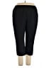 Alfred Dunner 100% Polyester Solid Black Casual Pants Size 20 - photo 1