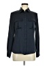 MNG by Mango 100% Polyester Black Long Sleeve Blouse Size 6 - photo 1