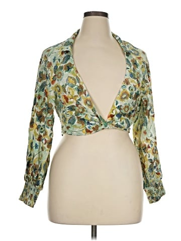 By Anthropologie 3/4 Sleeve Blouse (view 1)