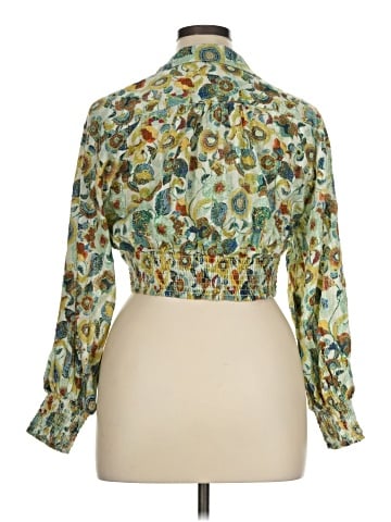 By Anthropologie 3/4 Sleeve Blouse (view 2)