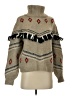 Lou & Grey for LOFT Chevron-herringbone Tan Pullover Sweater Size S - photo 1