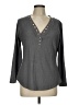 Design History Gray Long Sleeve Blouse Size L - photo 1