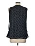 DressBarn 100% Polyester Black Sleeveless Blouse Size L - photo 2