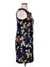 Nina Leonard Floral Blue Casual Dress Size XL - photo 4
