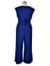 Calvin Klein Solid Blue Jumpsuit Size 14 - photo 2