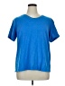 Catherines Blue Short Sleeve T-Shirt Size 0X - photo 1