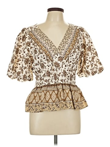 Ann Taylor LOFT Short Sleeve Blouse (view 1)