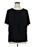 Catherines Black Short Sleeve Top Size 0X - photo 1