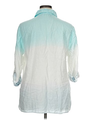 Talbots Outlet 3/4 Sleeve Button-Down Shirt (view 2)