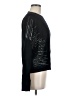 Aaeda Metallic Black Pullover Sweater Size M - photo 4