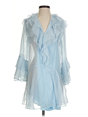 Aqua Cocktail Dress (view 1)