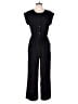 Monteau Solid Black Jumpsuit Size M - photo 1