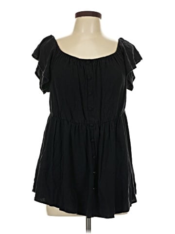 Torrid Short Sleeve Blouse (view 1)