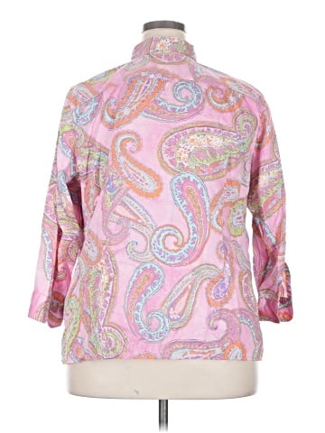 Lauren by Ralph Lauren 3/4 Sleeve Blouse (view 2)