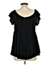 Torrid 100% Rayon Black Short Sleeve Blouse Size Lg Plus (0) - photo 2