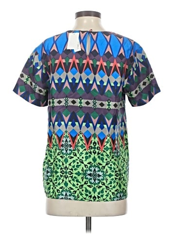 J.Crew Short Sleeve Silk Top (view 2)
