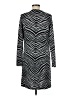 MICHAEL Michael Kors Chevron-herringbone Gray Casual Dress Size M - photo 2