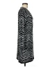 MICHAEL Michael Kors Chevron-herringbone Gray Casual Dress Size M - photo 4