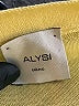 Alysi 100% Cotton Yellow Sweater Vest Size L - photo 7