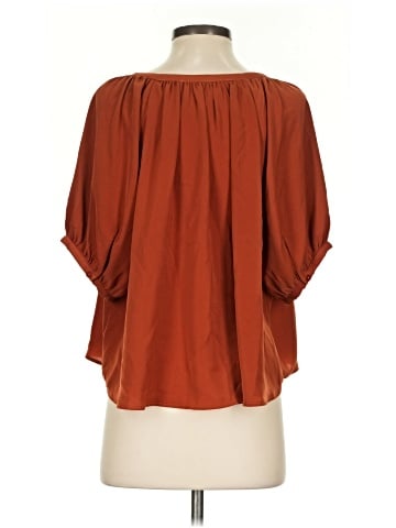 Abercrombie & Fitch Short Sleeve Blouse (view 2)