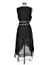 ICE 100% Silk Polka Dots Black White Cocktail Dress Size 12 - photo 2