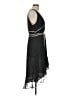 ICE 100% Silk Polka Dots Black White Cocktail Dress Size 12 - photo 4