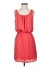 City Triangles 100% Polyester Solid Red Casual Dress Size S - photo 1